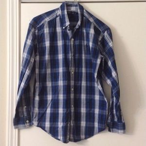Ralph Lauren Scottish tartan plaid button down